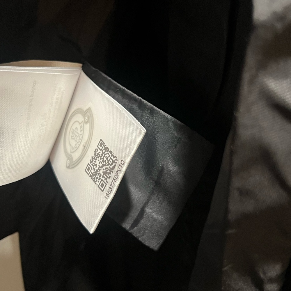 Moncler Black Long Puffer Coat - Picture 8 of 15